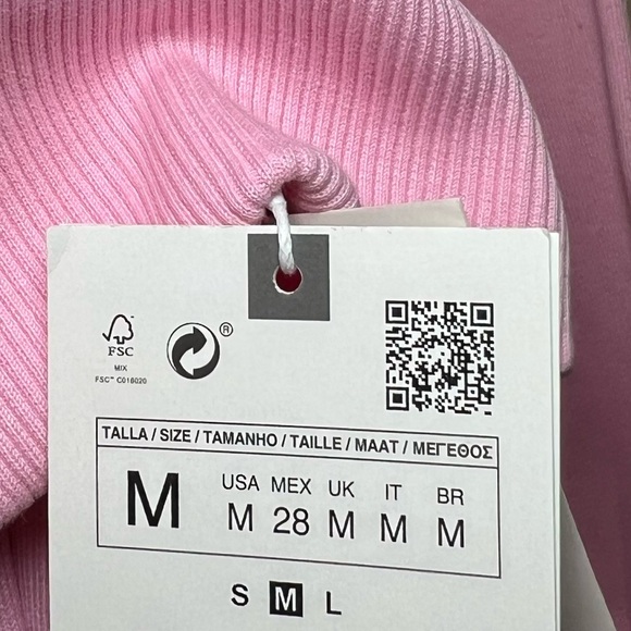 BARBIE X ZARA SET *RARE* size small medium pink LIMITED EDITON jogger hoodie - Picture 7 of 8